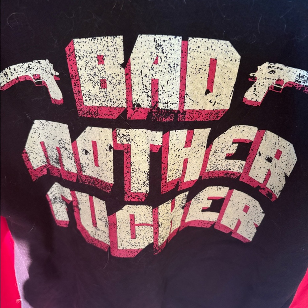 Men’s  Black and Red Varsity Jacket - Picture 5 of 5